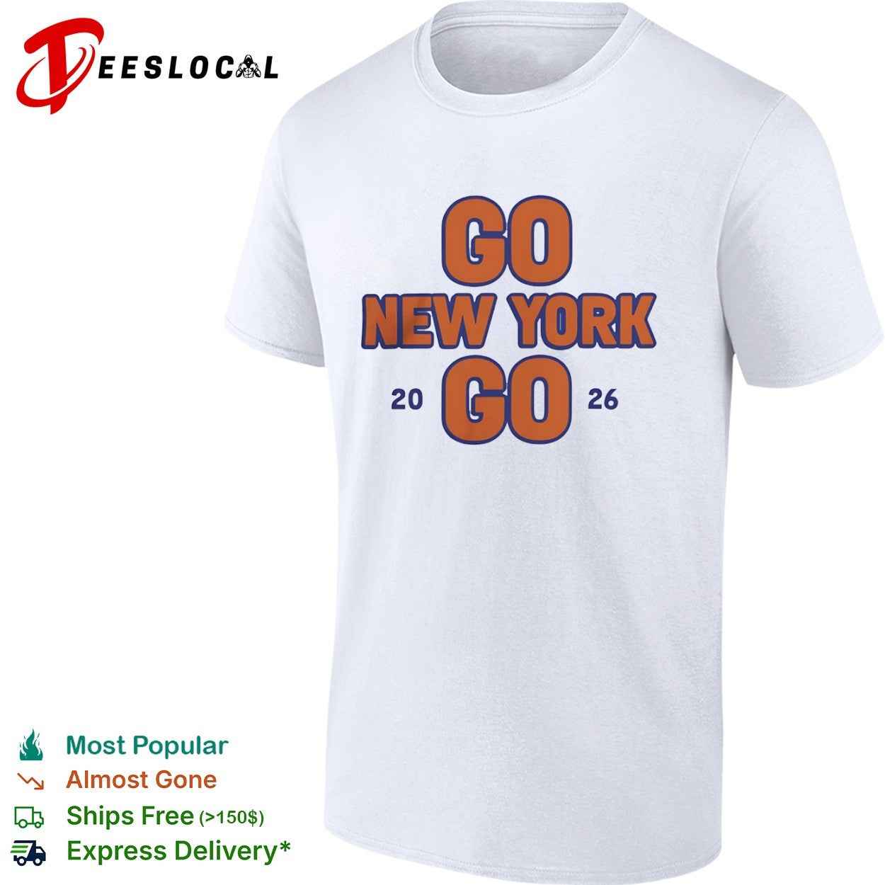 Go New York Go 20 26 New York Knicks Basketball NBA Team shirt