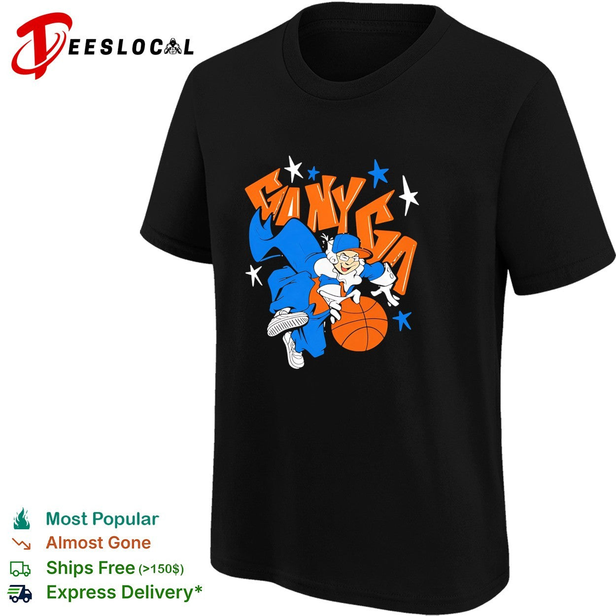 Go New York Knicks Go New York Mascot Cartoon Basketball Finals 2026 shirt