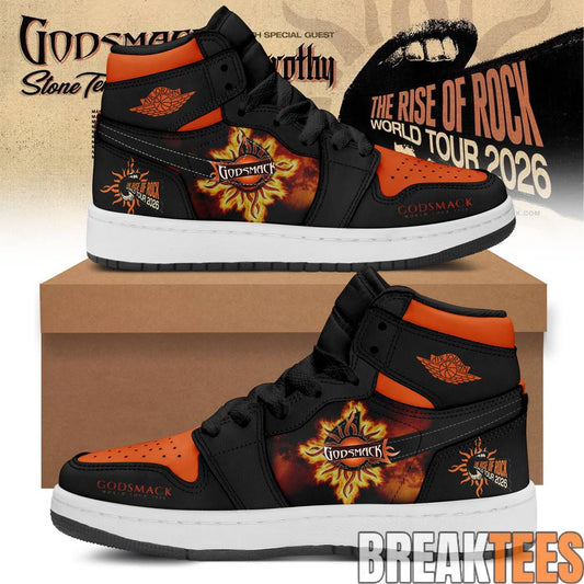 Godsmack The Rise of Rock World Tour 2026 Stone Temple Pilots AJ1 Shoes