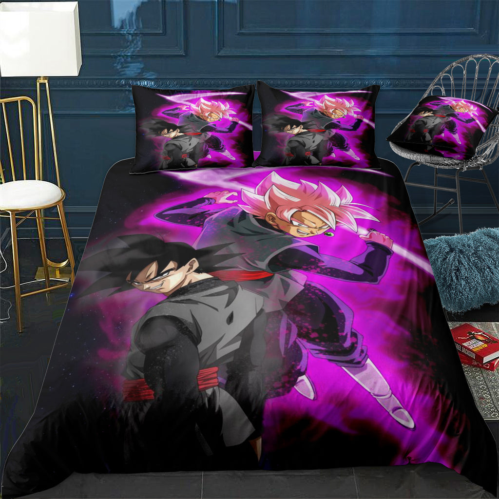 Goku Black Bedding Set (Duvet Cover & Pillow Shams)