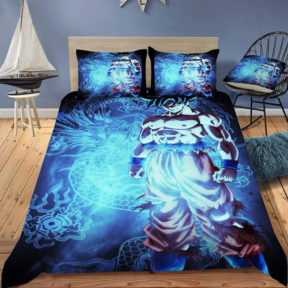Goku Dragonball Super Bedding Set (Duvet Cover & Pillow Shams)