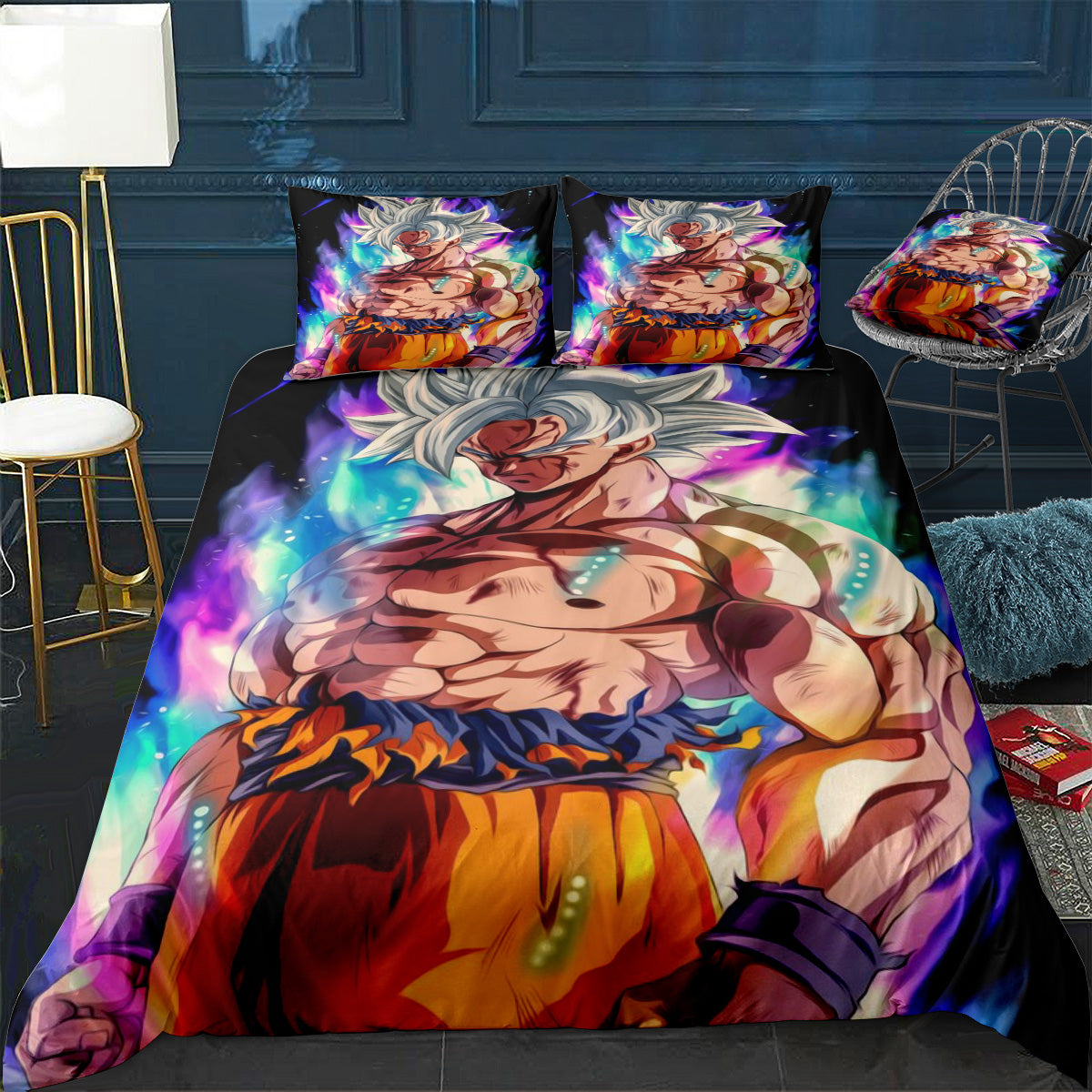 Goku Kakarot Vegeta DBZ Bedding Set (Duvet Cover & Pillow Shams)