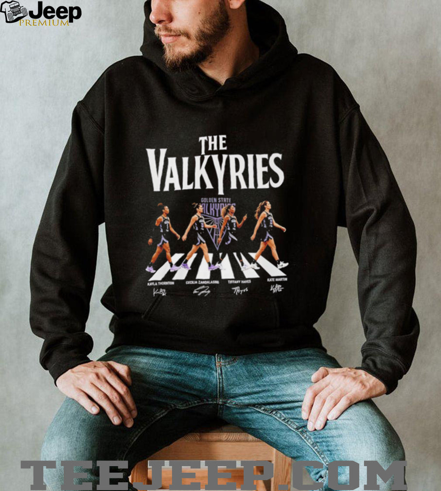 Golden State Valkyries The Valkyries Abbey Road signature shirt