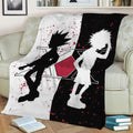 Gon and Killua Fleece Throw Blanket