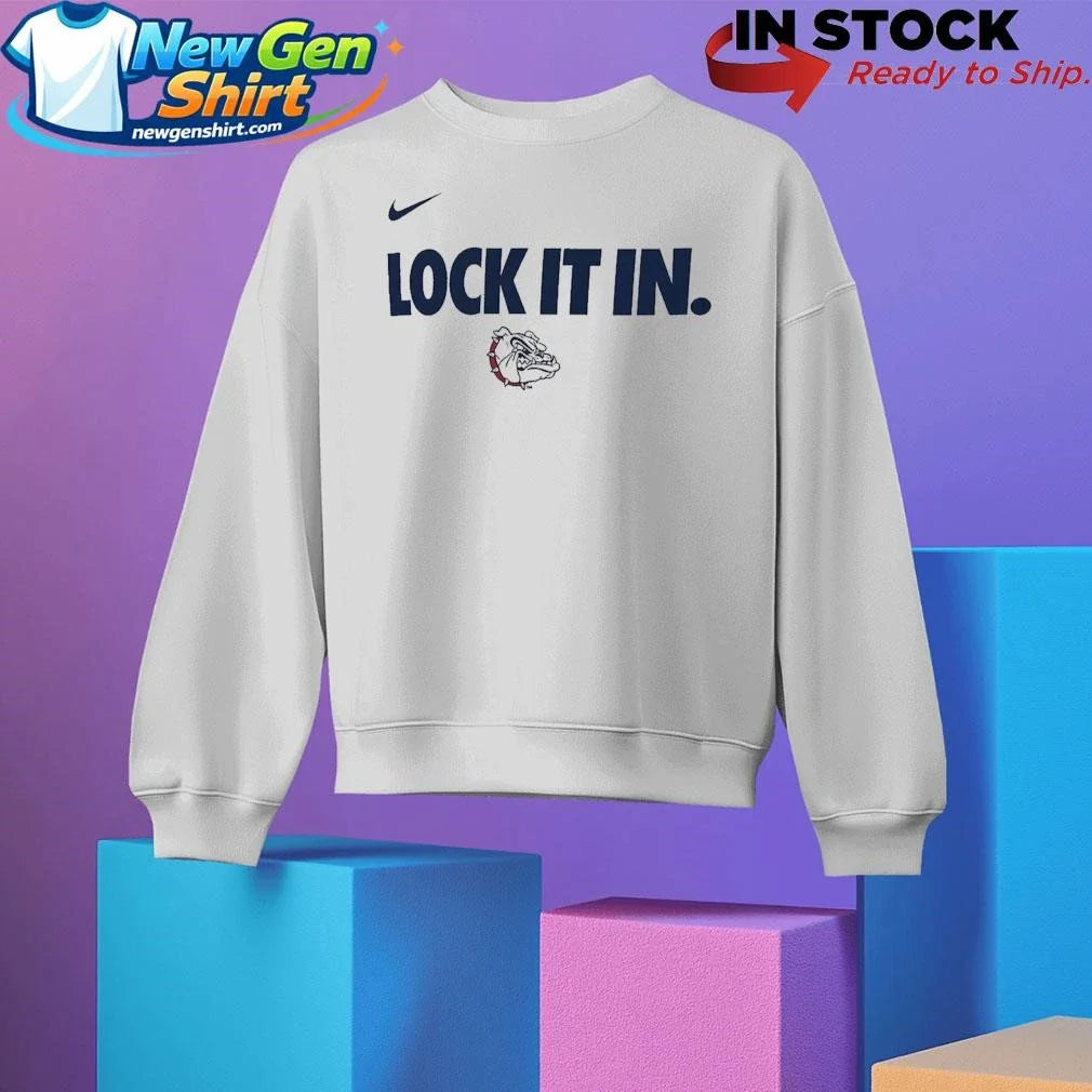Gonzaga Bulldogs Lock It In Shirt