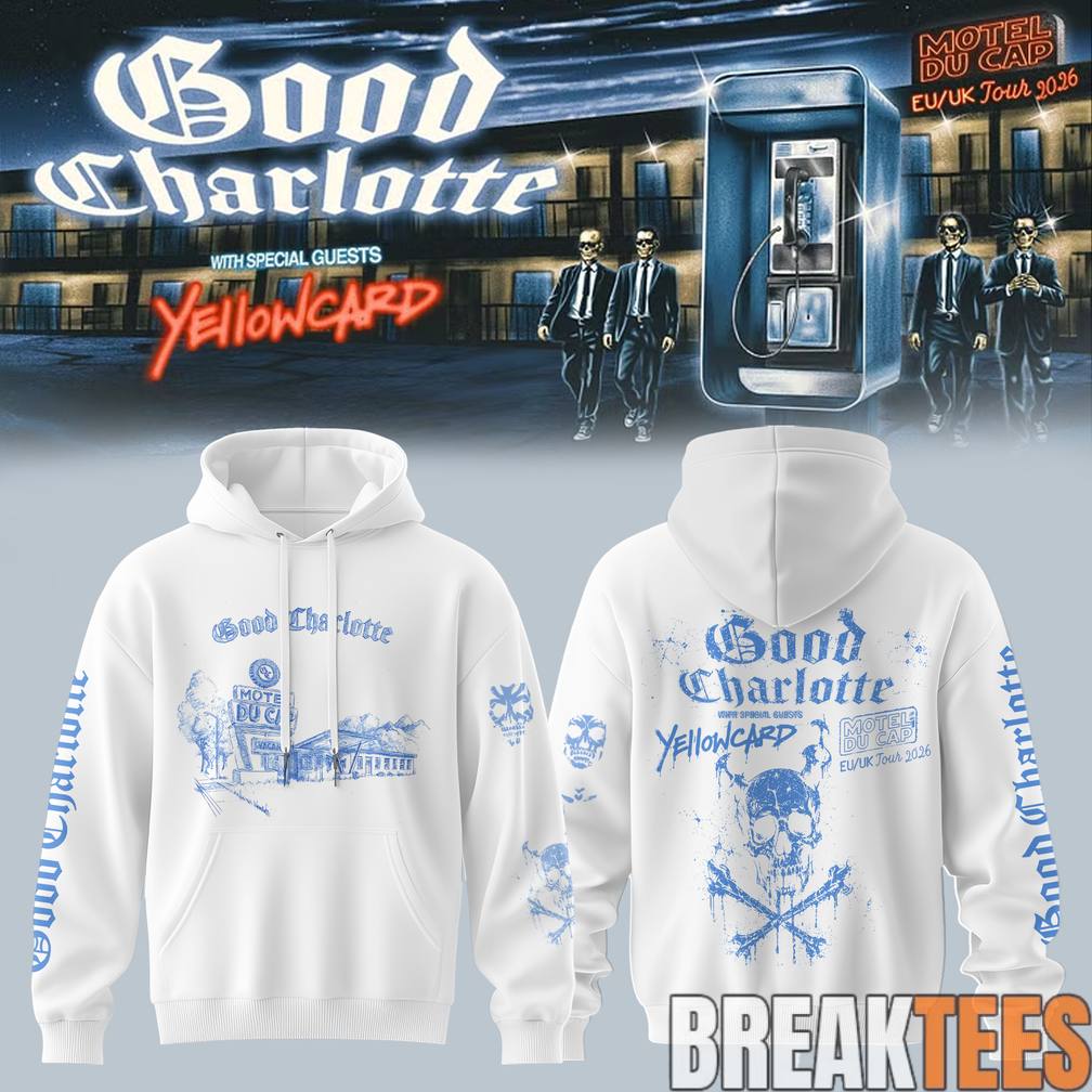 Good Charlotte Motel Du Cap Tour 2026 Hoodie