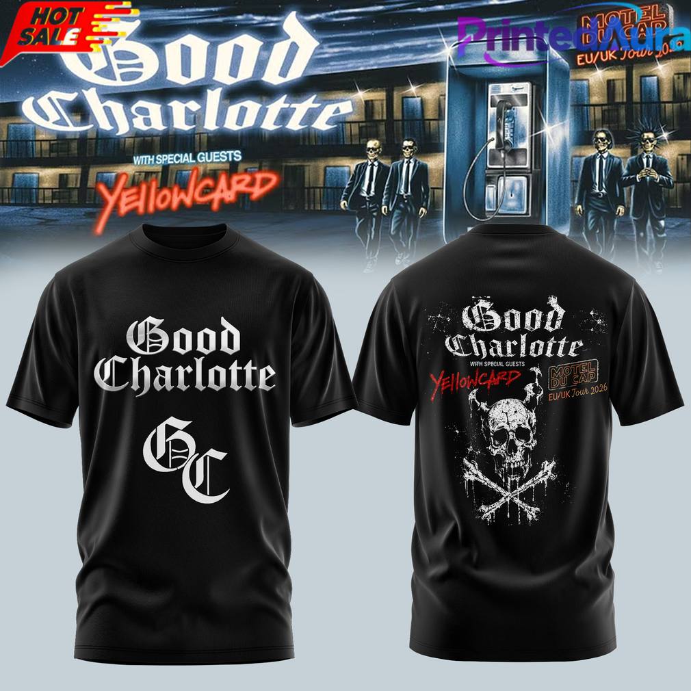 Good Charlotte Motel Du Cap Tour 2026 Tee