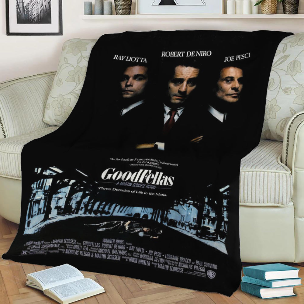 Goodfellas Fleece Throw Blanket