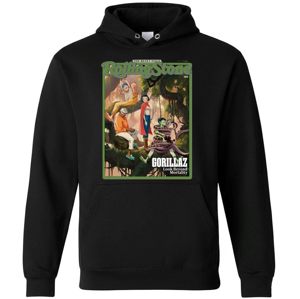 Gorillaz x Rolling Stone India January Februry 2026 Cover Stars Look Beyond Mortality Shirt