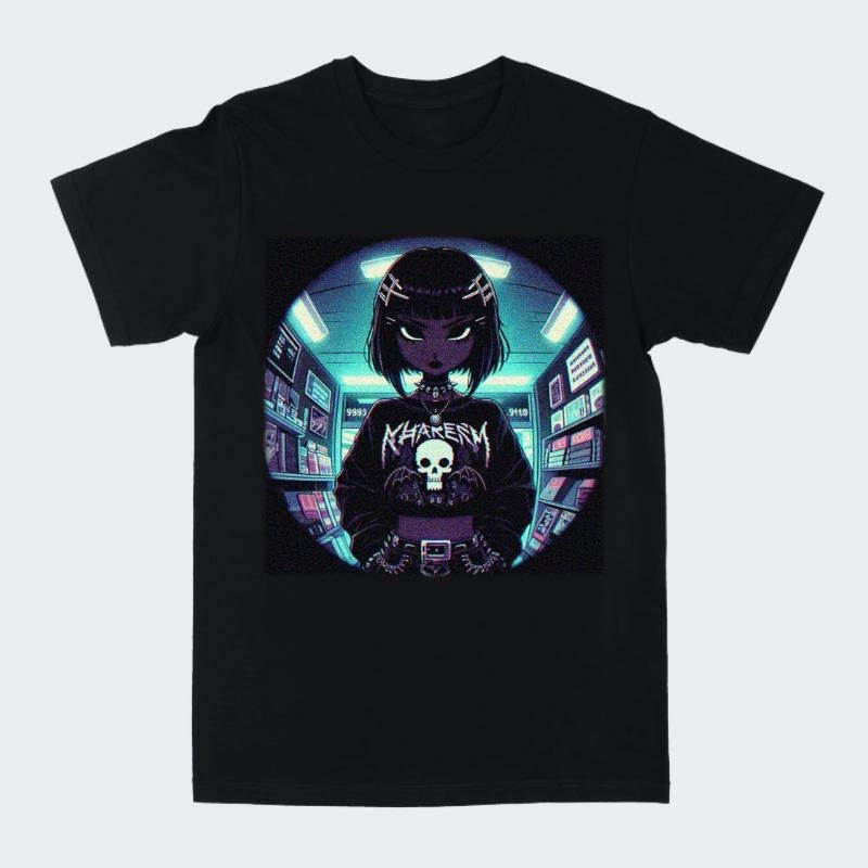 Gothic Y2k A16 Y2k Vintage Y2k Cotton Y2K Cyber Wave Retro Vapor Streetwear Statement Menswear Womenswear Underwear Top T-Shirts
