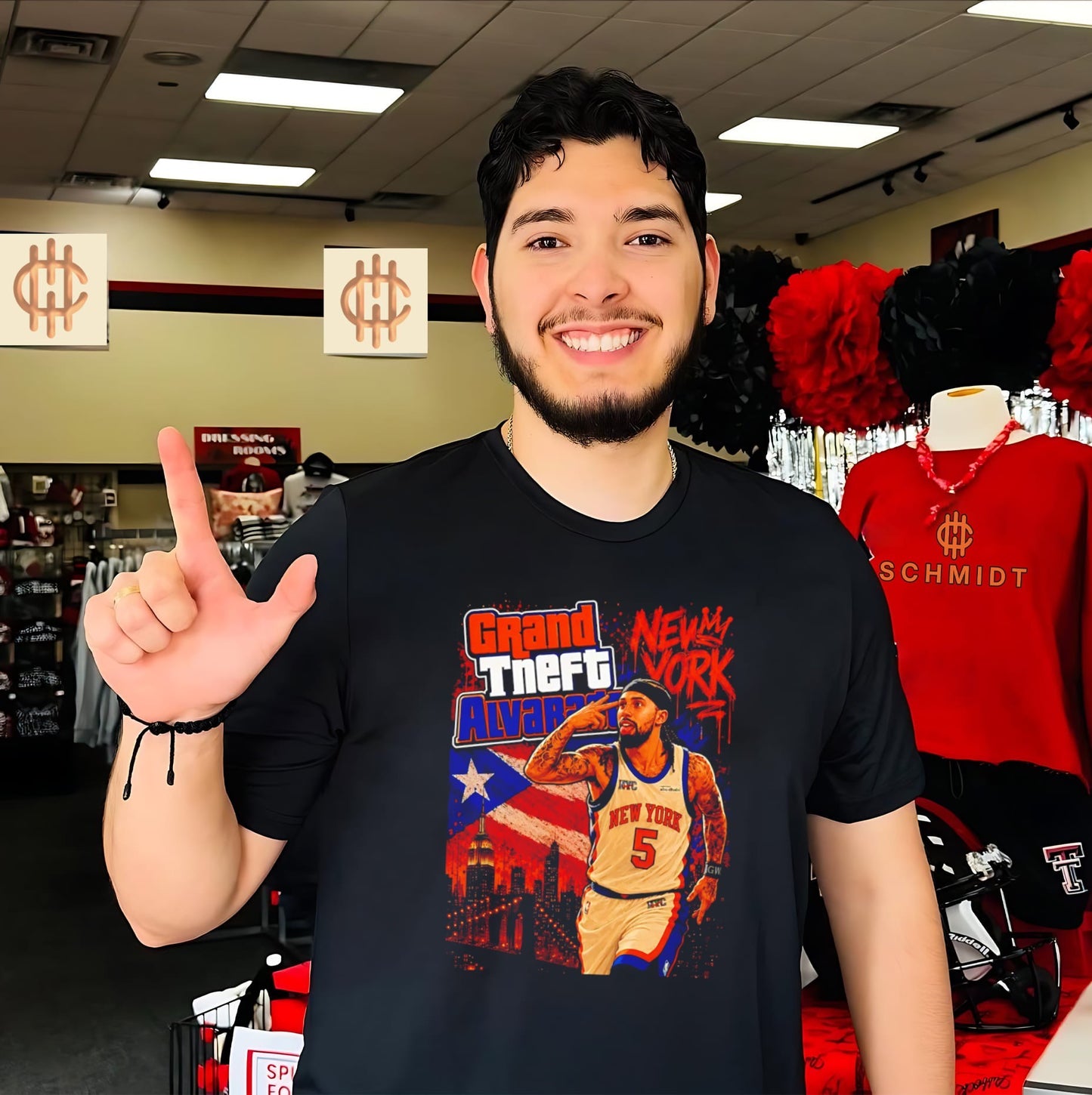 Grand Theft Alvarado New York Knicks Jose Alvarado shirt