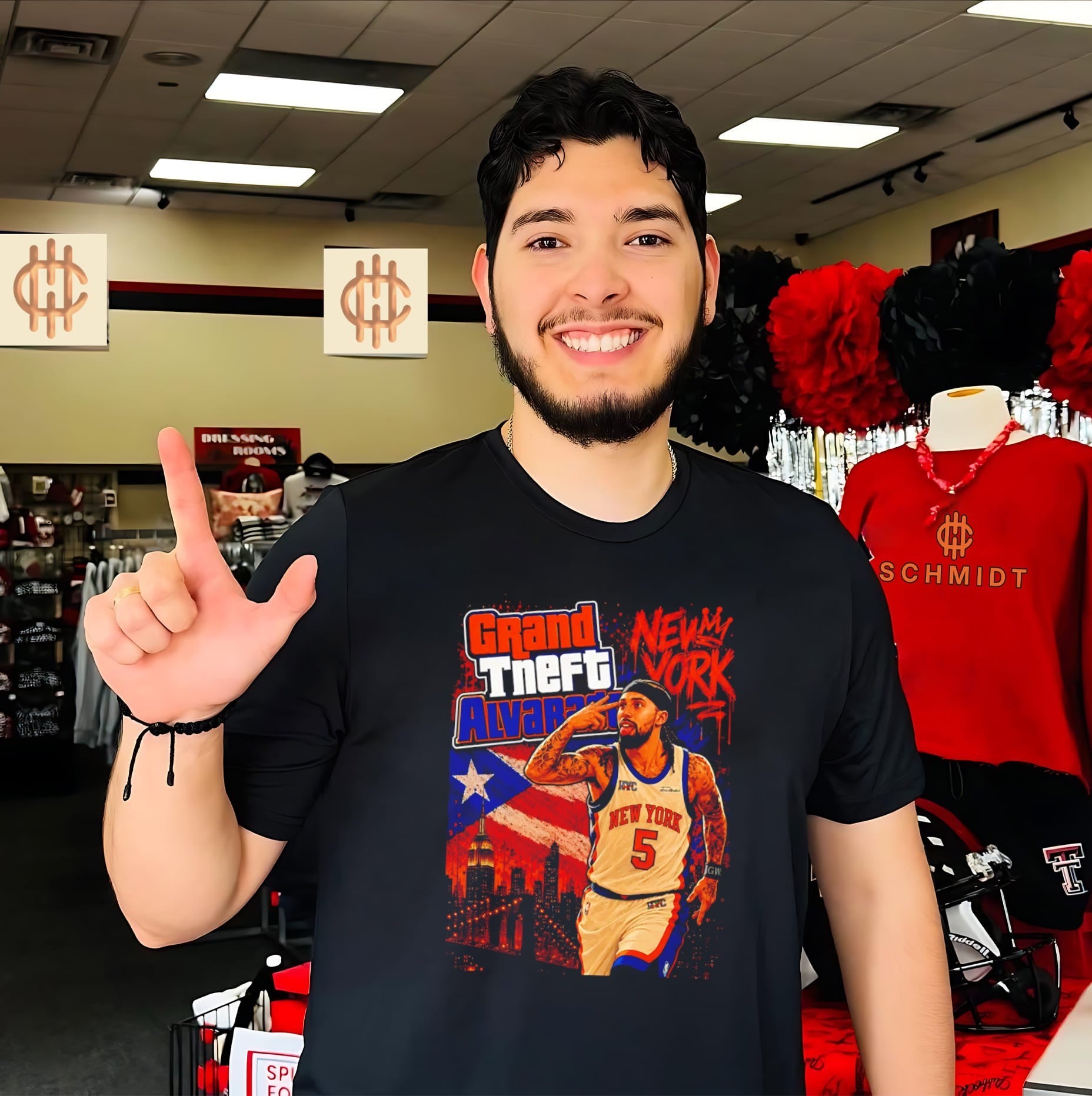 Grand Theft Alvarado New York Knicks Jose Alvarado shirt