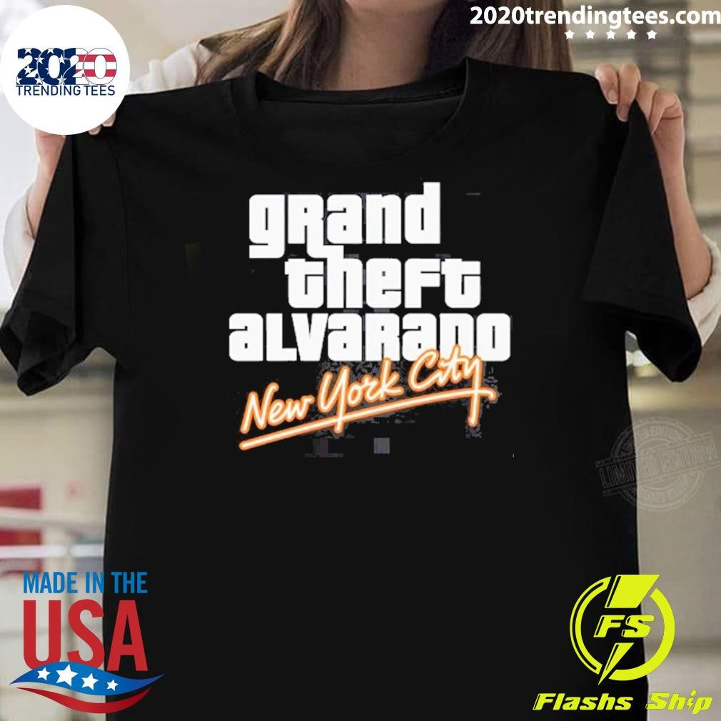 Grand Theft Auto Jose Alvarado New York Knicks Nba Basketball 2026 Shirt