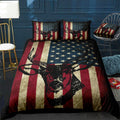 Great American Flag Patrio Bedding Set (Duvet Cover & Pillow Shams)