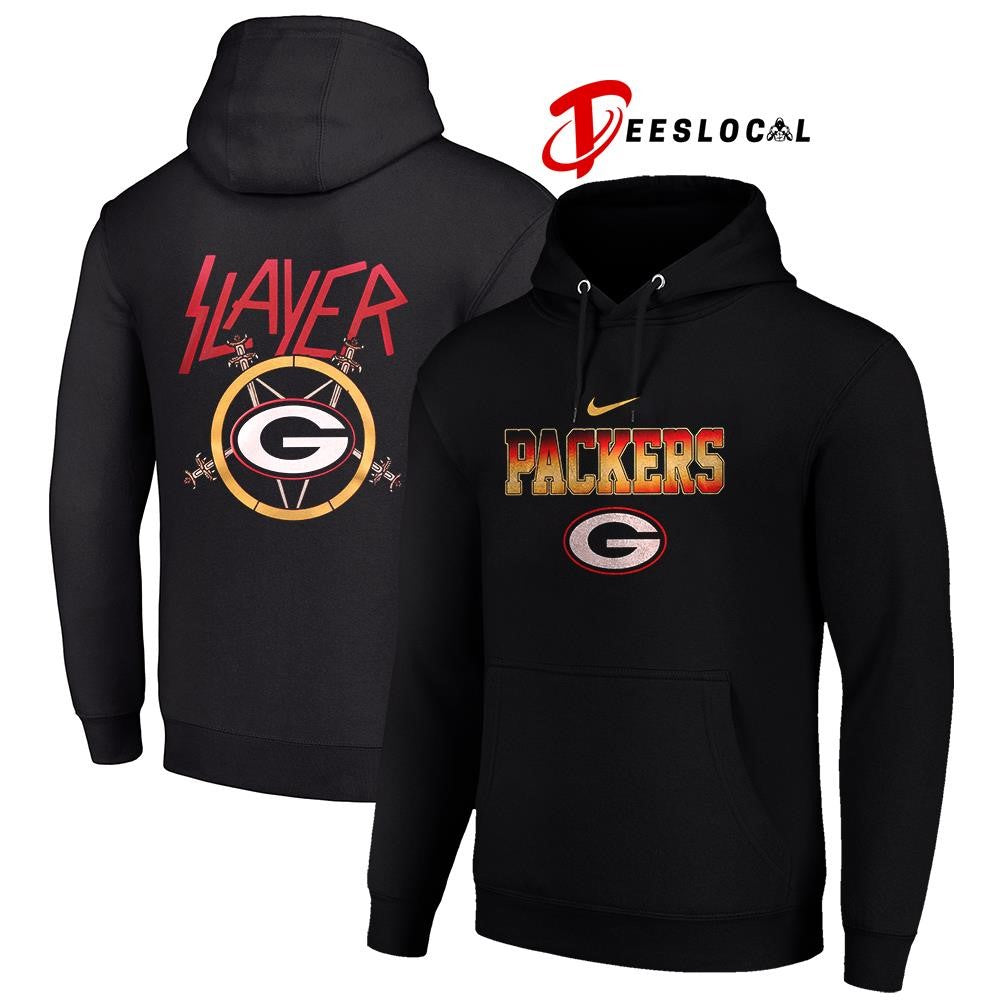 Green Bay Packers x Slayer logo shirt