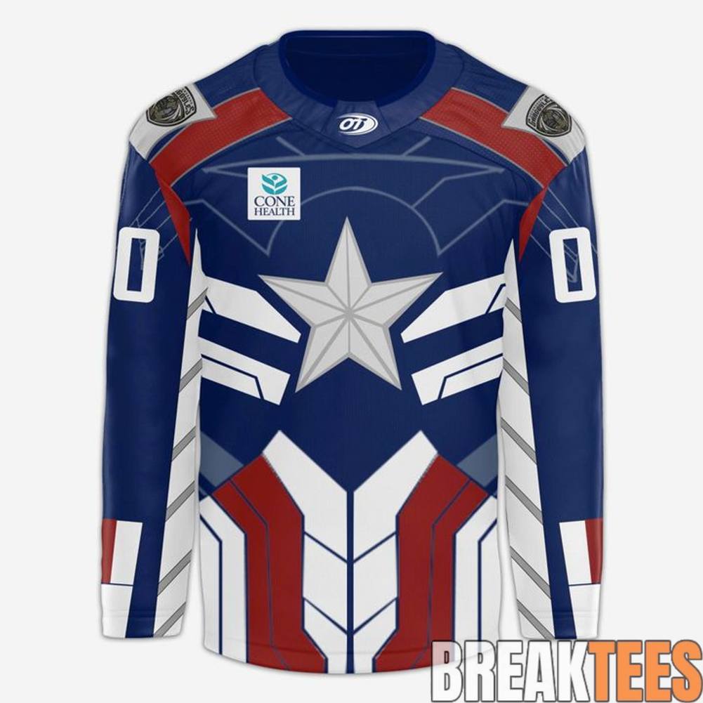 Greensboro Gargoyles Marvel Night Hockey Jersey