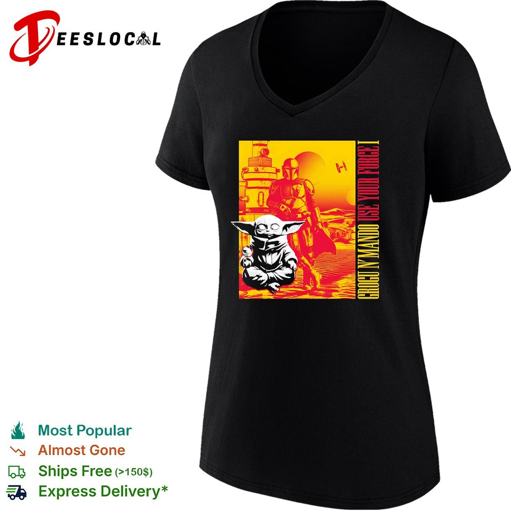 Grogu N’ Mando Use Your Force I vintage shirt