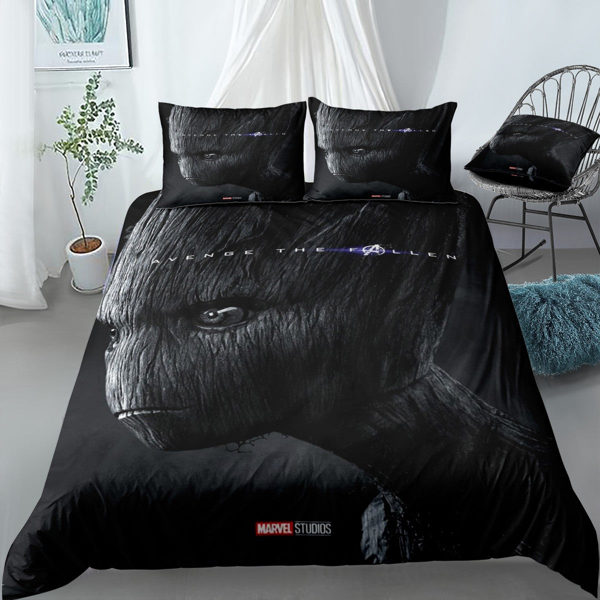 Groot Bedding Set (Duvet Cover & Pillow Shams)