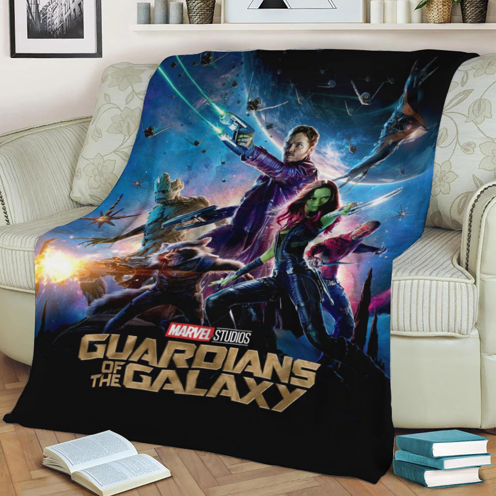 Guardians of the Galaxy Fleece Throw Blanket