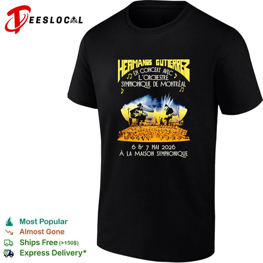 Guitar duo symphony orchestra concert Montreal Maison Symphonique May 2026 shirt