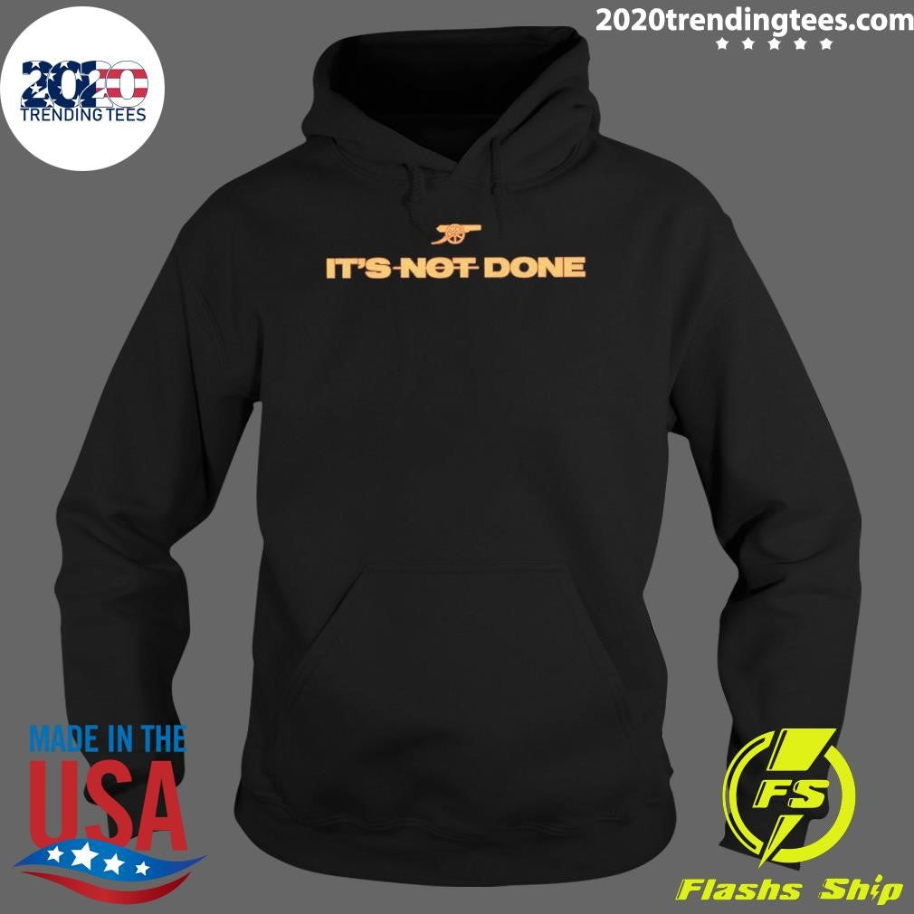 Gunner Winner 25 26 Arsenal Premier League Champions It’s Not Done Cannon Shirt