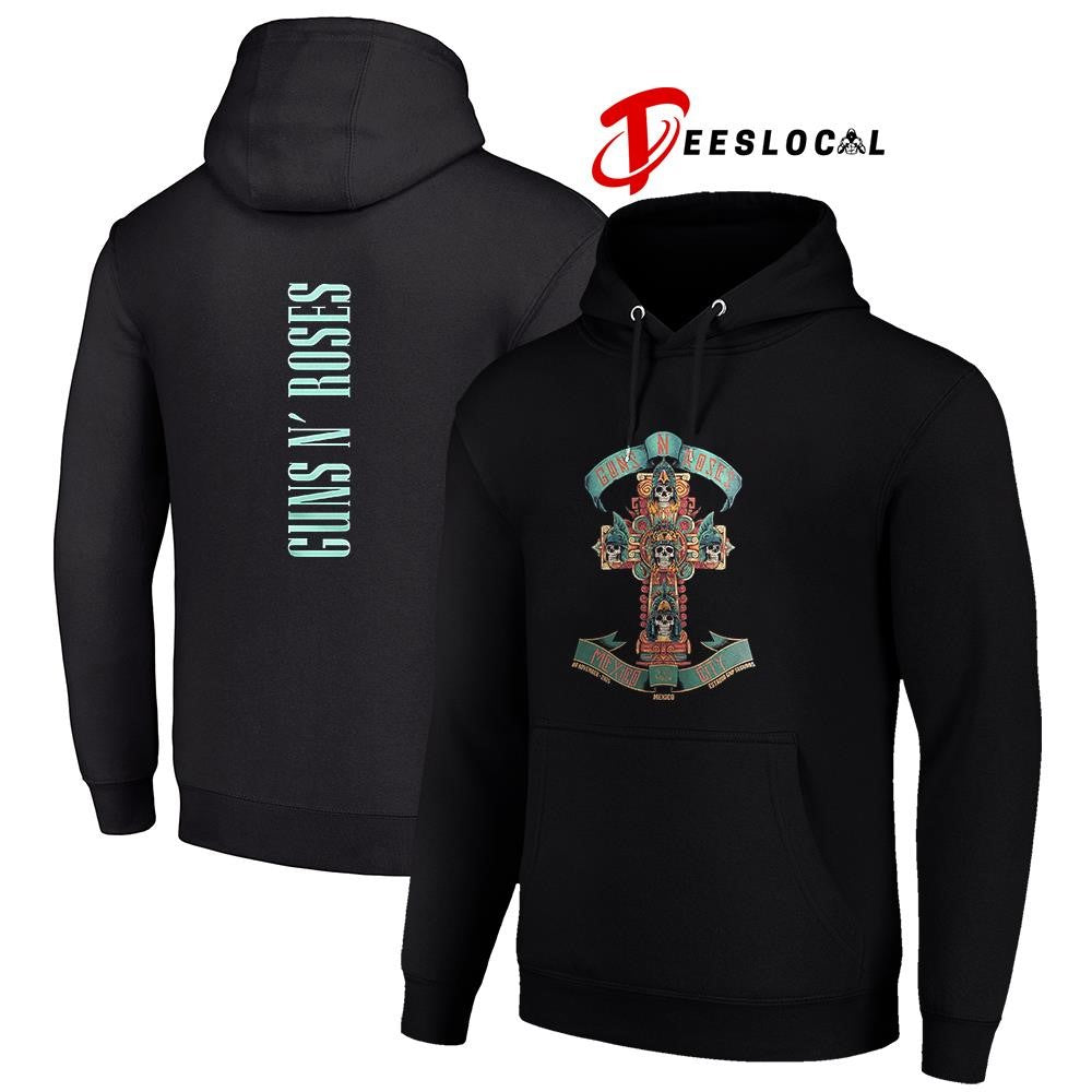 Guns N’ Roses Mexico city Estadio GNP seguros shirt
