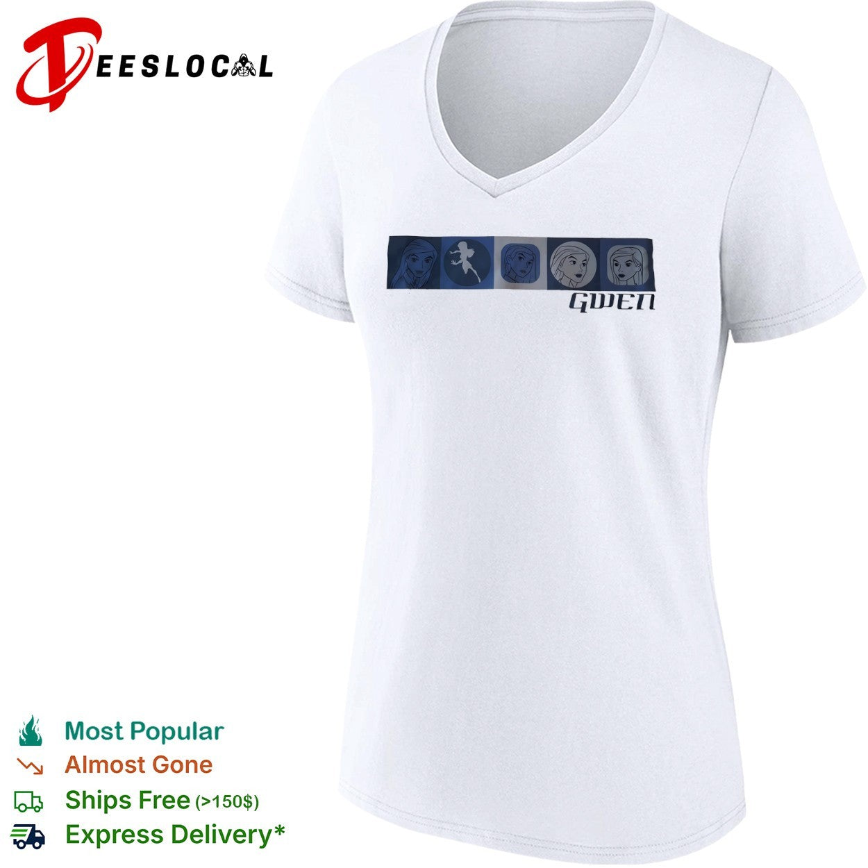 Gwen Tennyson Ben 10 Animated Series Cartoon Network Character shirt
