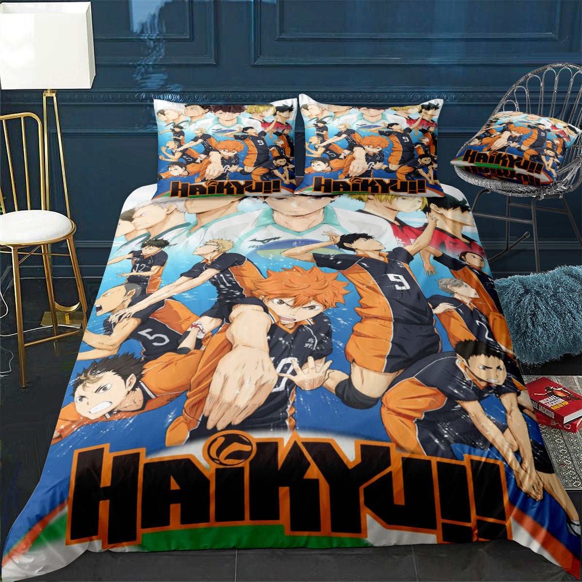 HAIKYUU Bedding Set (Duvet Cover & Pillow Shams)