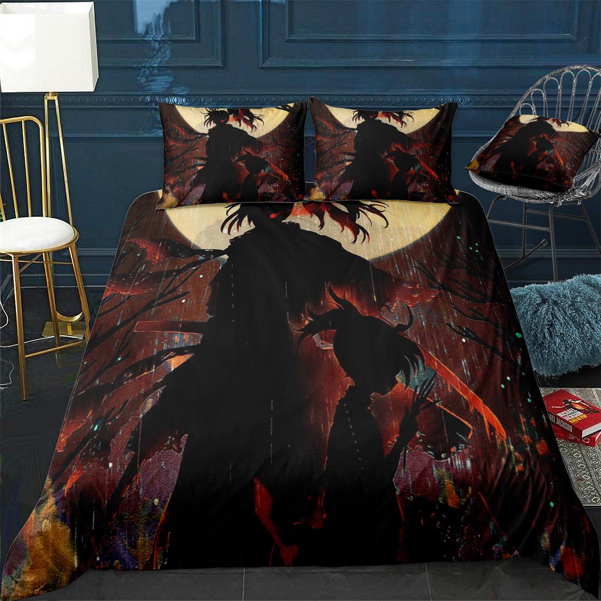 HYAKIMARU DORORO ANIME Bedding Set (Duvet Cover & Pillow Shams)