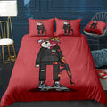 Half Evil Hypebeast Bedding Set (Duvet Cover & Pillow Shams)