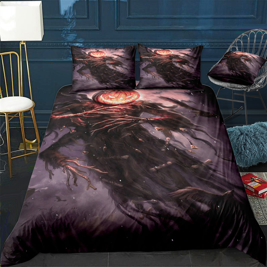 Halloween Bedding Set (Duvet Cover & Pillow Shams)
