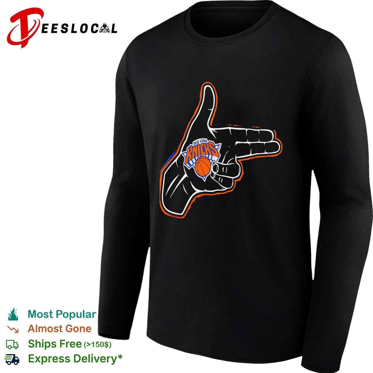 Hand New York Knicks Run The Jewels NBA shirt