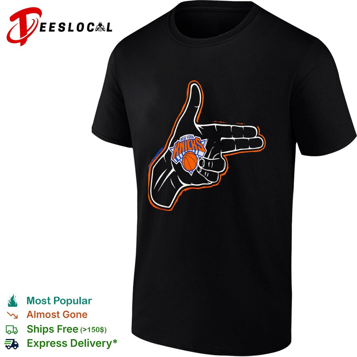 Hand New York Knicks Run The Jewels NBA shirt