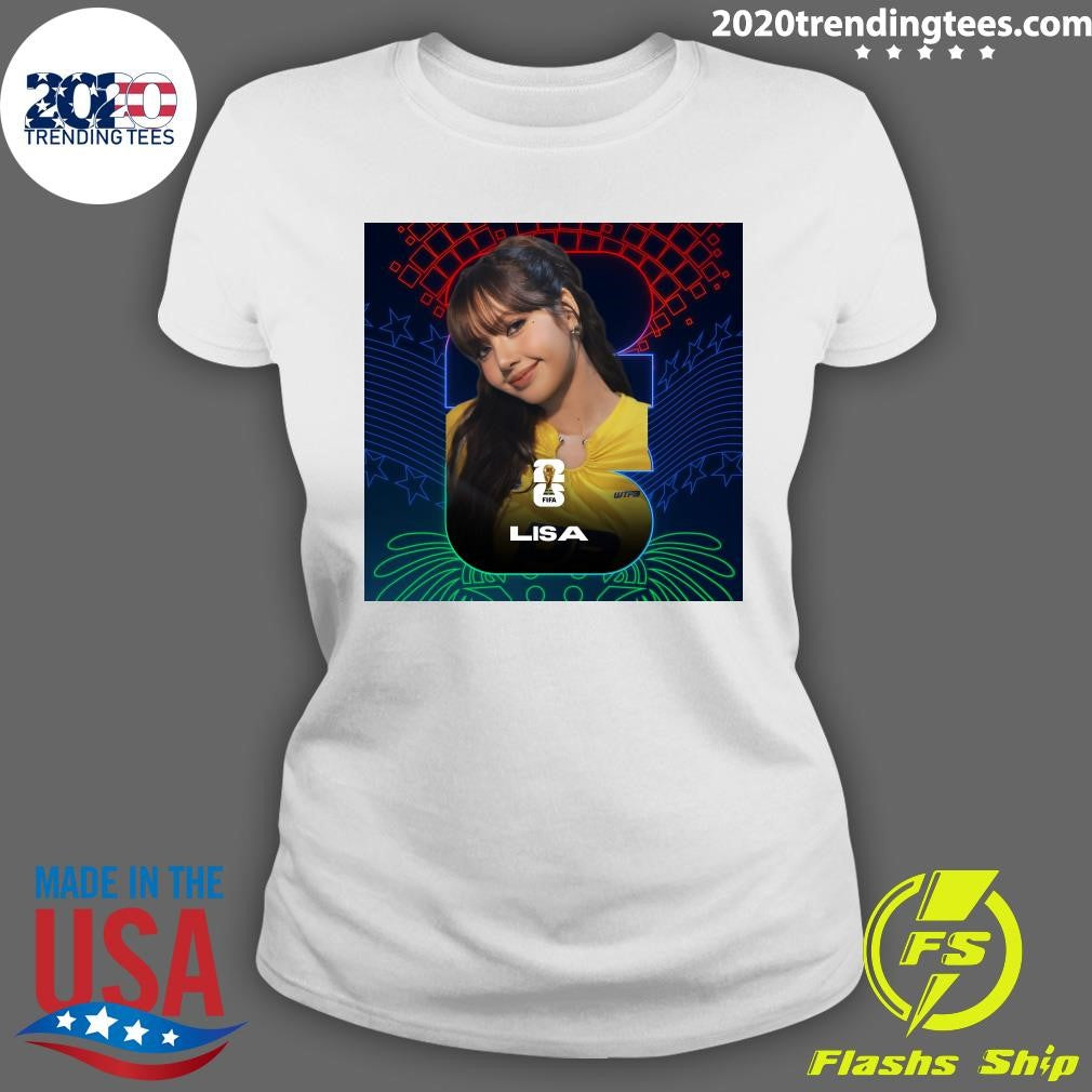 Happy to announce that LISA will be part of the FIFA World Cup 2026 Opening Ceremony, the first largest FIFA World Cup in history Shirt