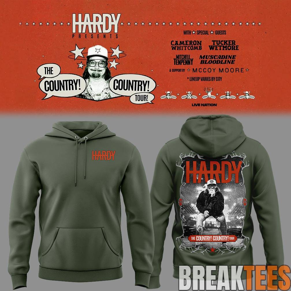 Hardy The Country Country Tour 2026 Special Hoodie