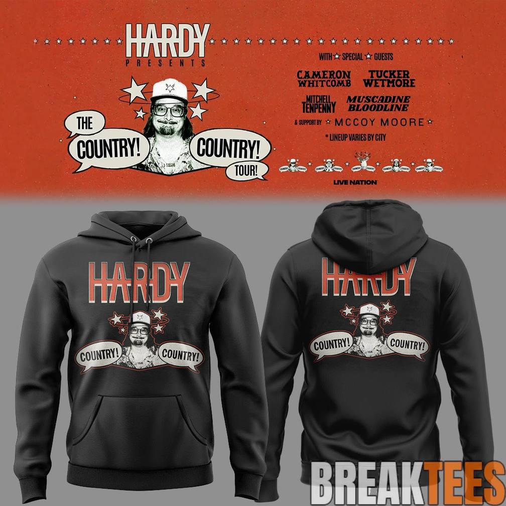 Hardy The Country Country Tour 2026 Special Hoodie
