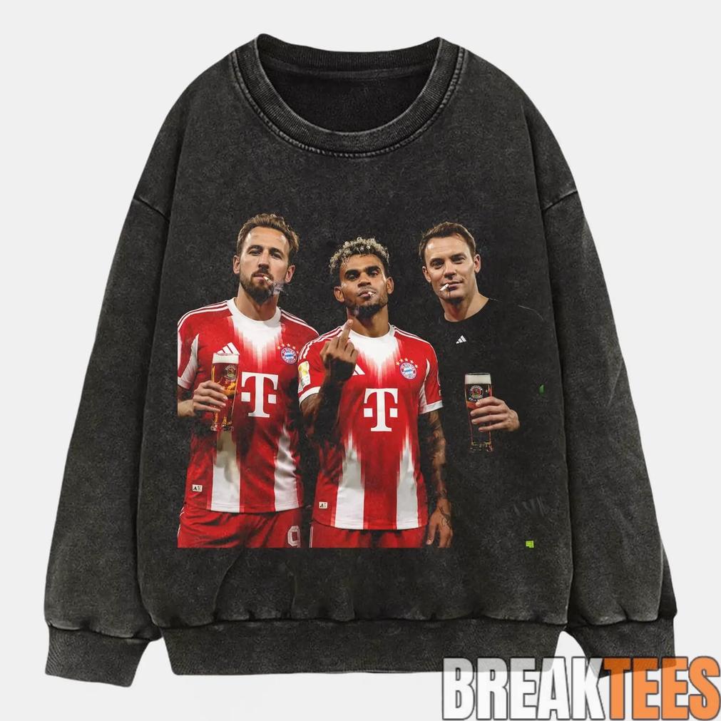 Harry Kane ＆ Manuel Neuer ＆ Luis Díaz Tee