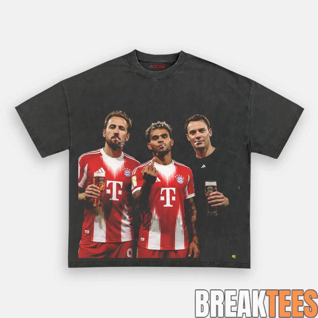 Harry Kane ＆ Manuel Neuer ＆ Luis Díaz Tee