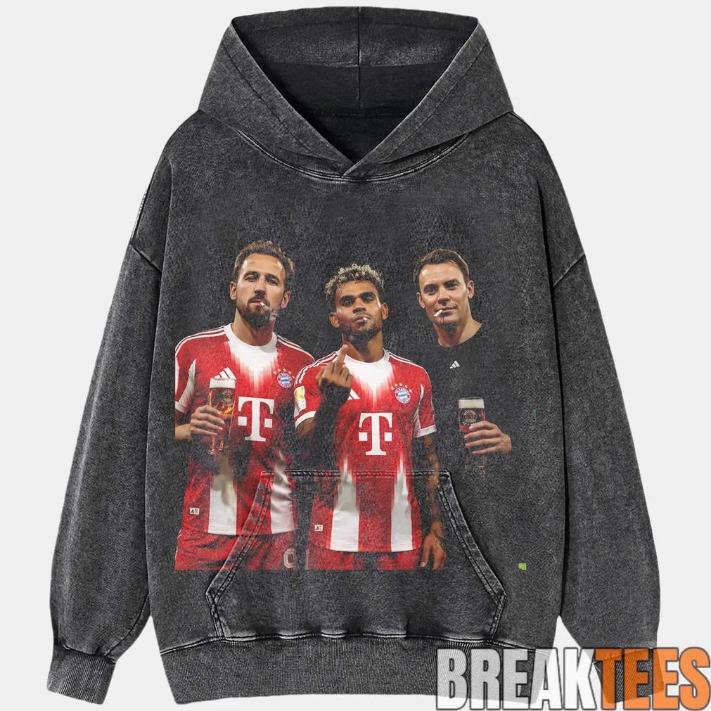 Harry Kane ＆ Manuel Neuer ＆ Luis Díaz Tee