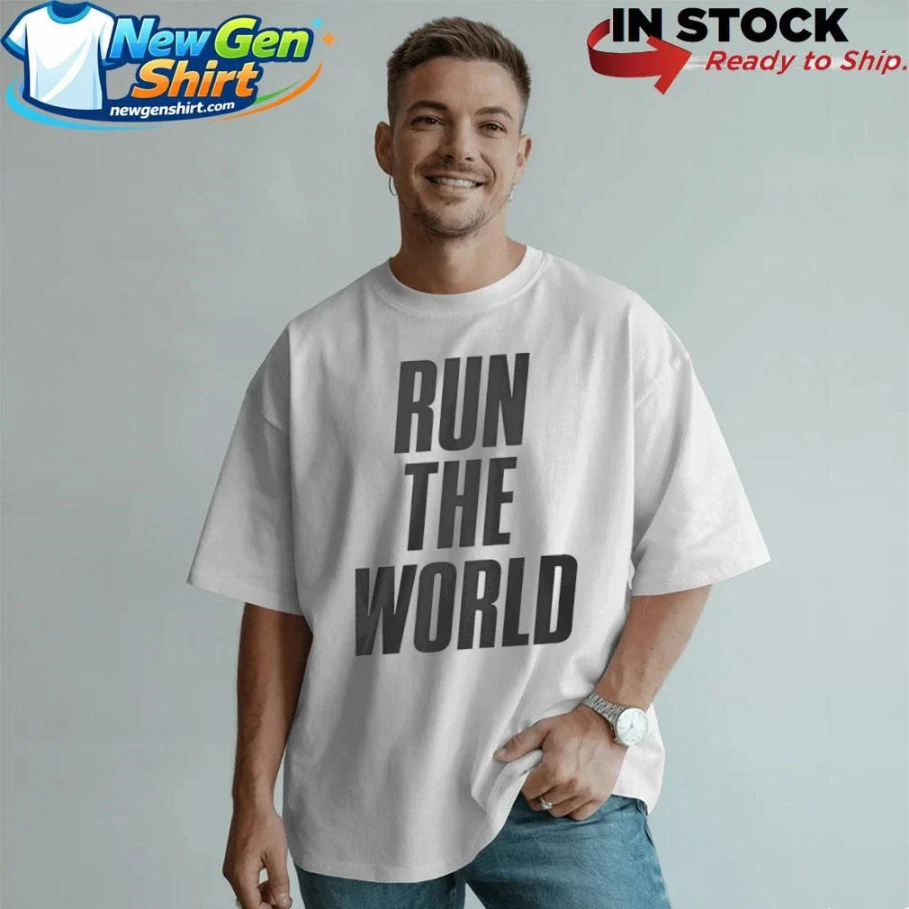 Harry  Run The World Shirt