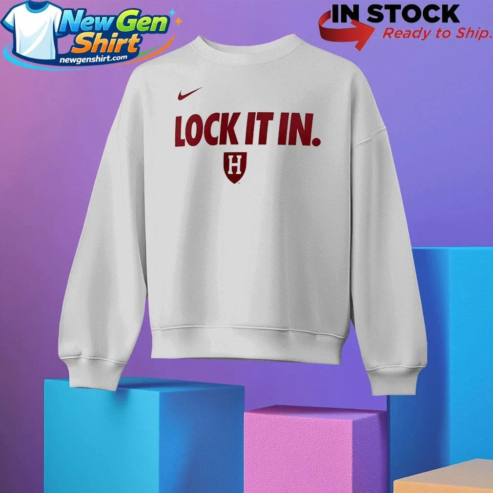Harvard Crimson Lock It In Shirt