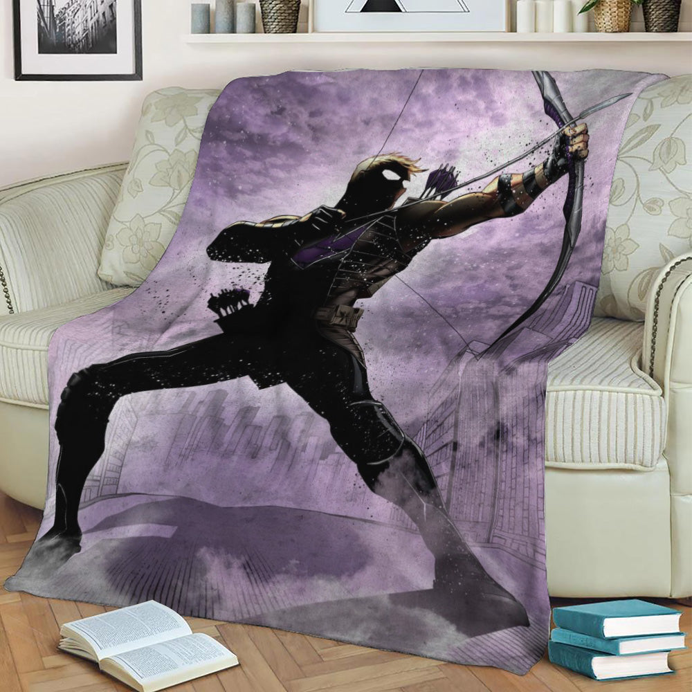 Hawkeye Fleece Throw Blanket