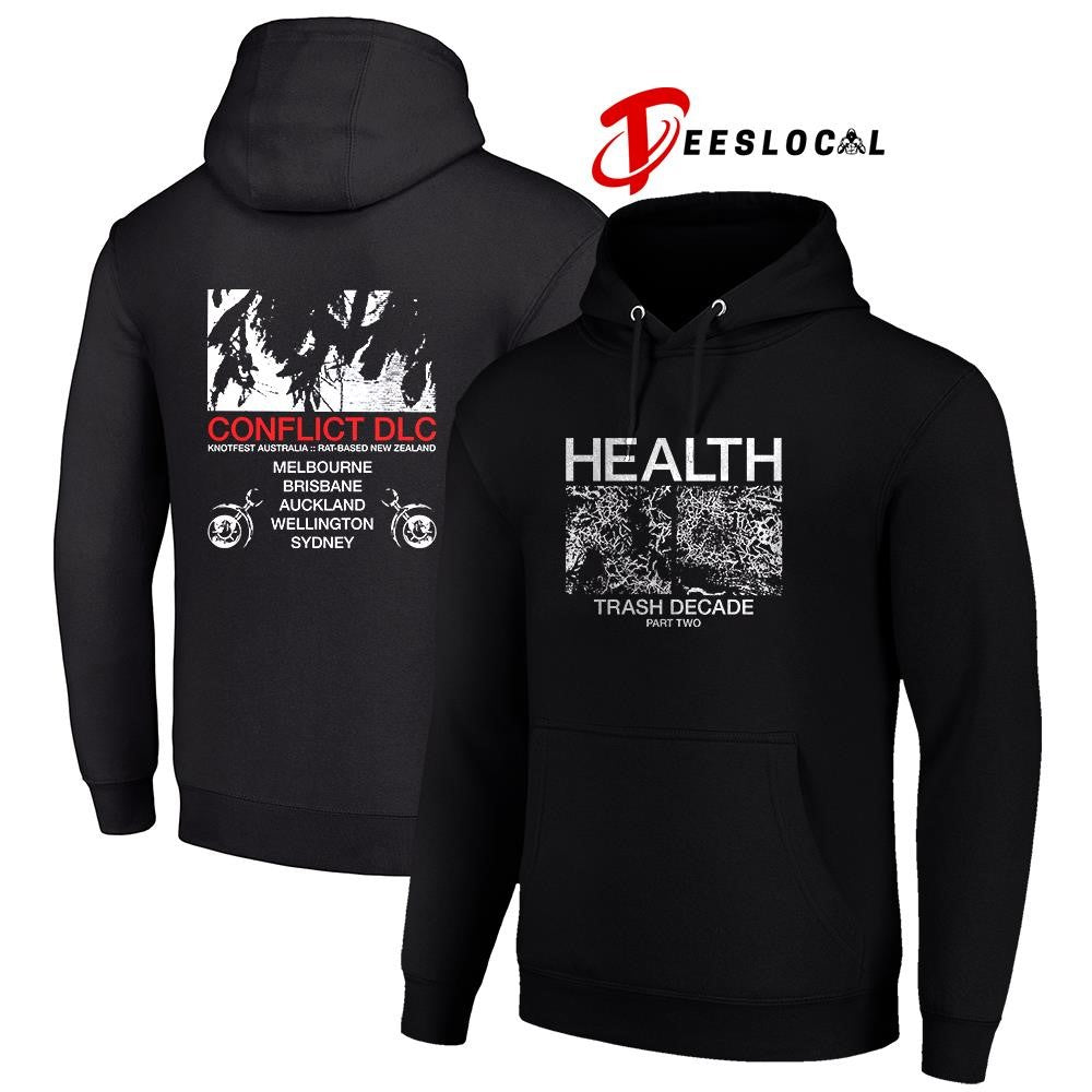 Health Trash Decade conflic DLC cities shirt
