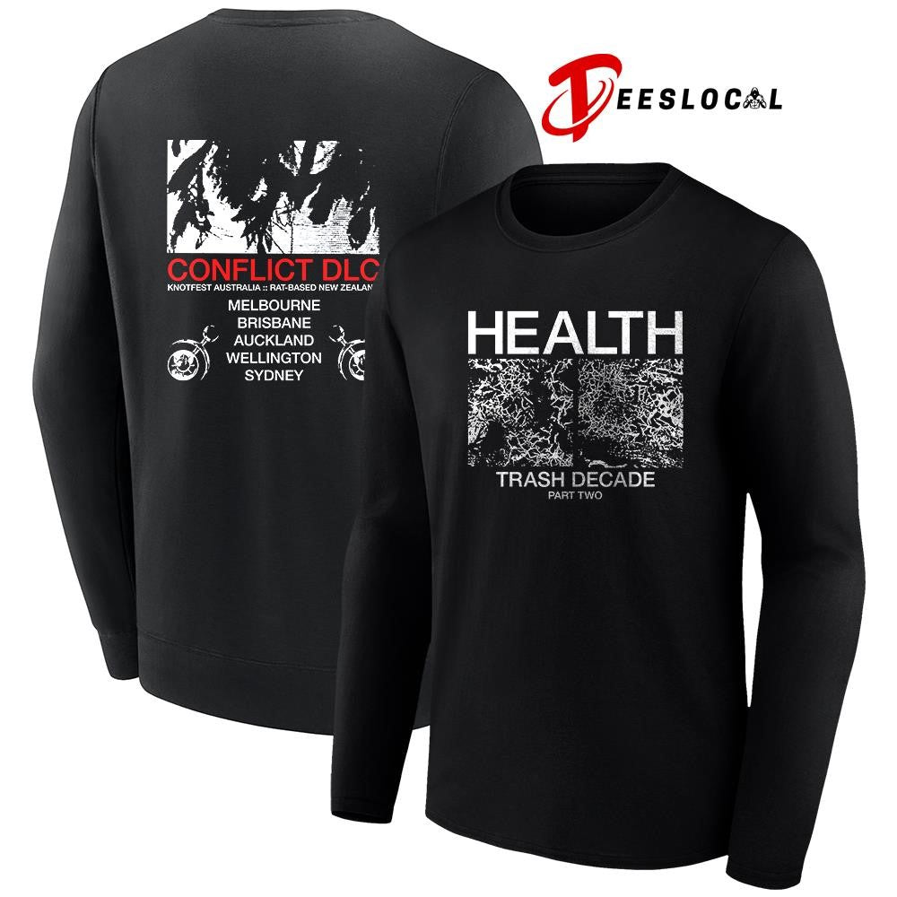 Health Trash Decade conflic DLC cities shirt