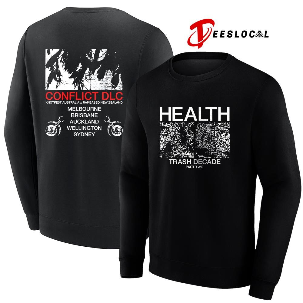 Health Trash Decade conflic DLC cities shirt