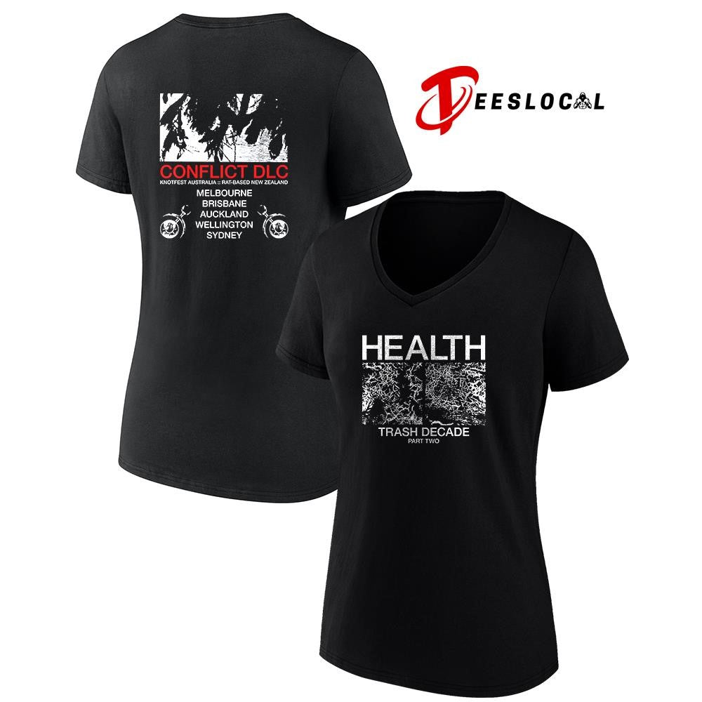 Health Trash Decade conflic DLC cities shirt