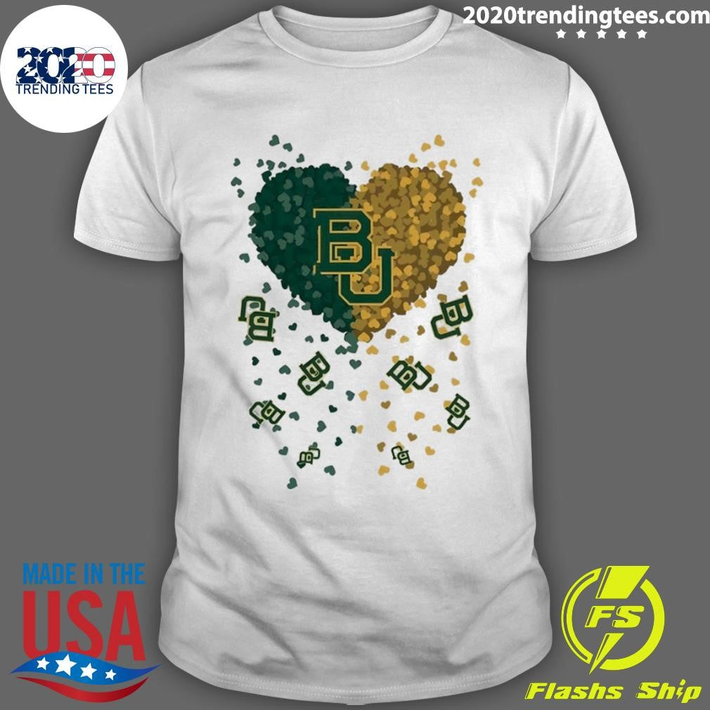 Heart Of Baylor Bears Football Nfl 2026 Shirt