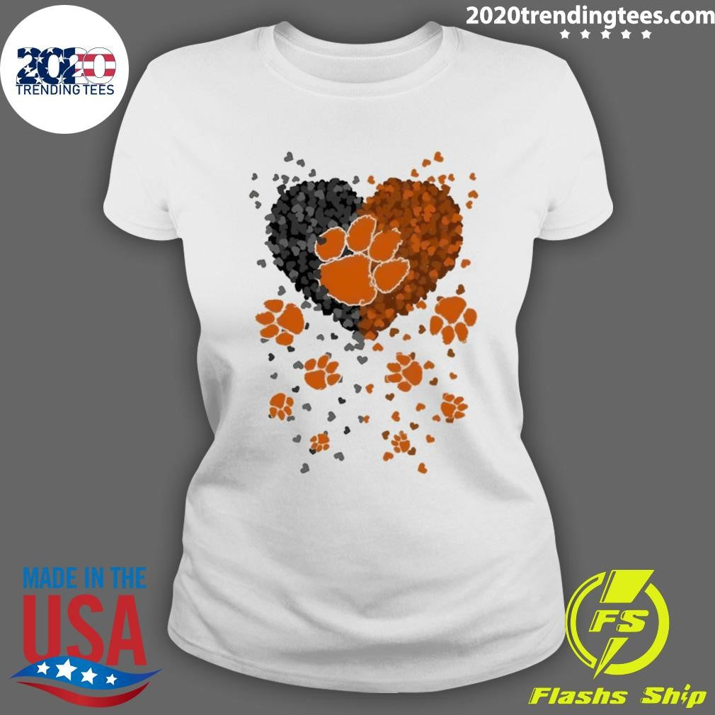 Heart Of Clemson Tigers Football Nfl 2026 Shirt
