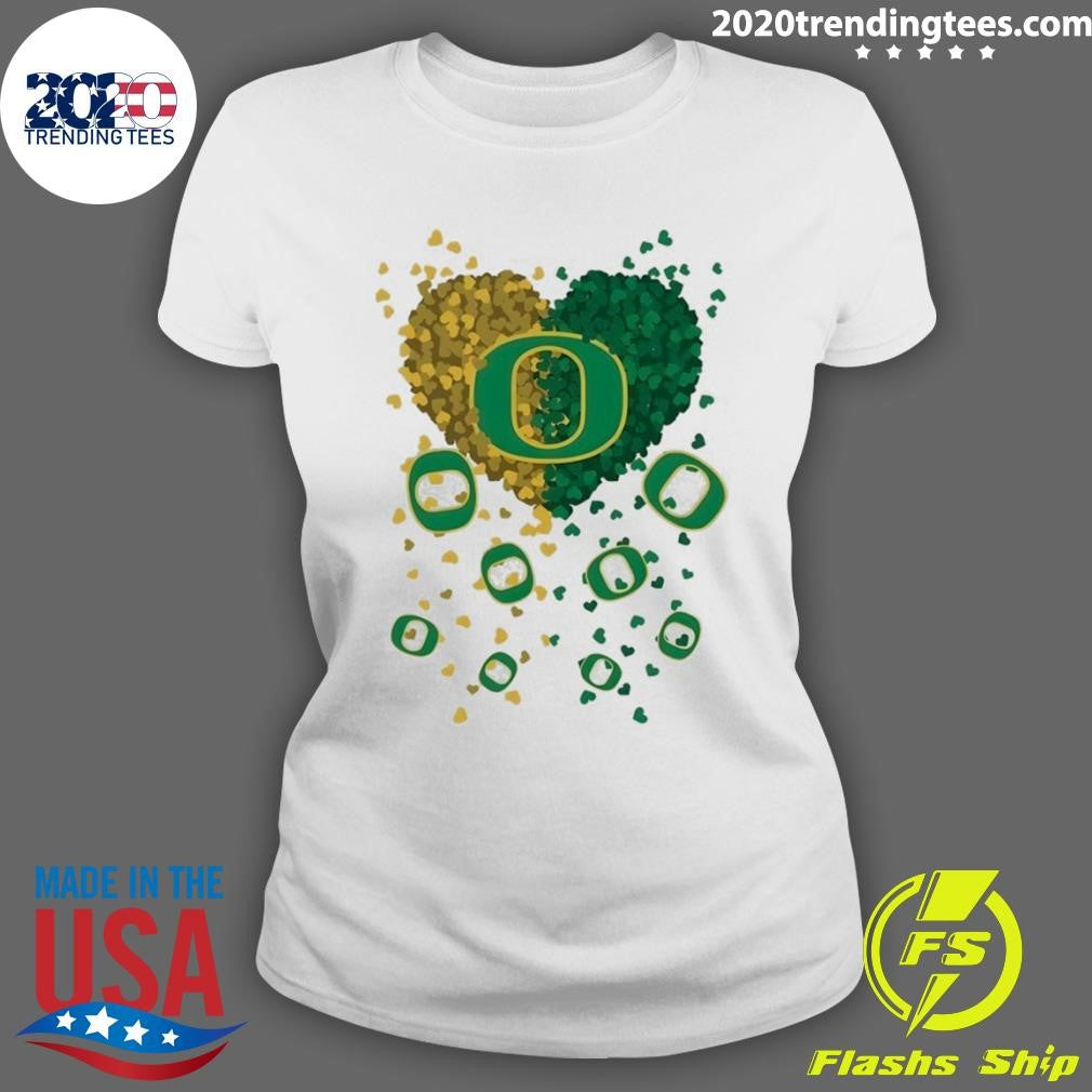 Heart Of Oregon Ducks Football Nfl 2026 Shirt