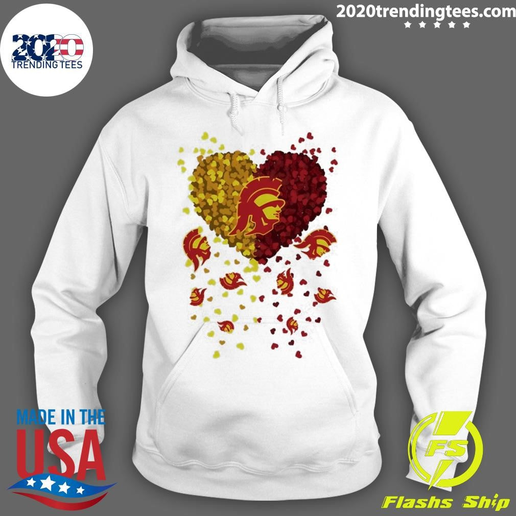 Heart Of Usc Trojans Fotball Nfl 2026 Shirt